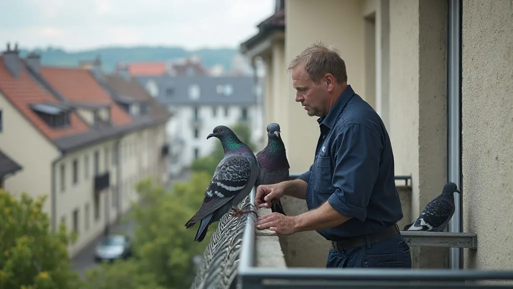 Tauben vom Balkon vertreiben: Effektive und tierschutzgerechte Lösungen
